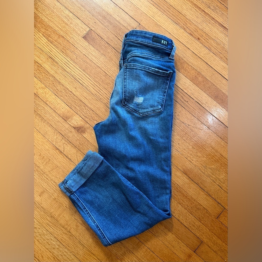 Kut from the Kloth Women’s Denim Cropped Jeans - Picture 4 of 13